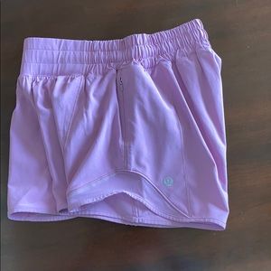 LuluLemon shorts women’s size 2 light purple 4”